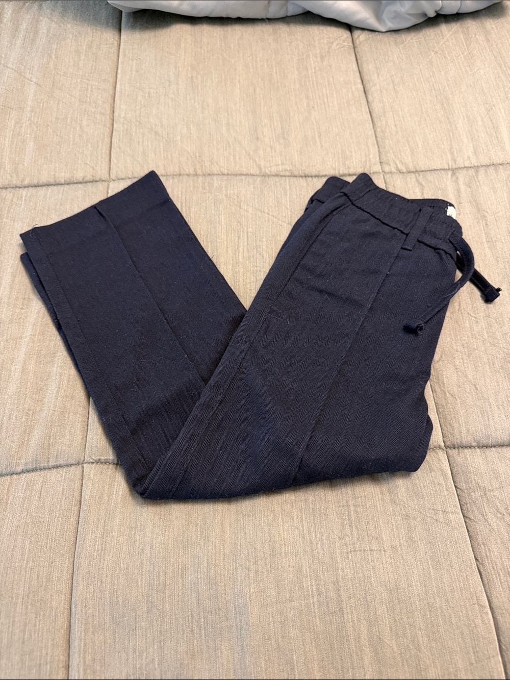 NWOT Abercrombie Boy’s Navy Drawstring Pants